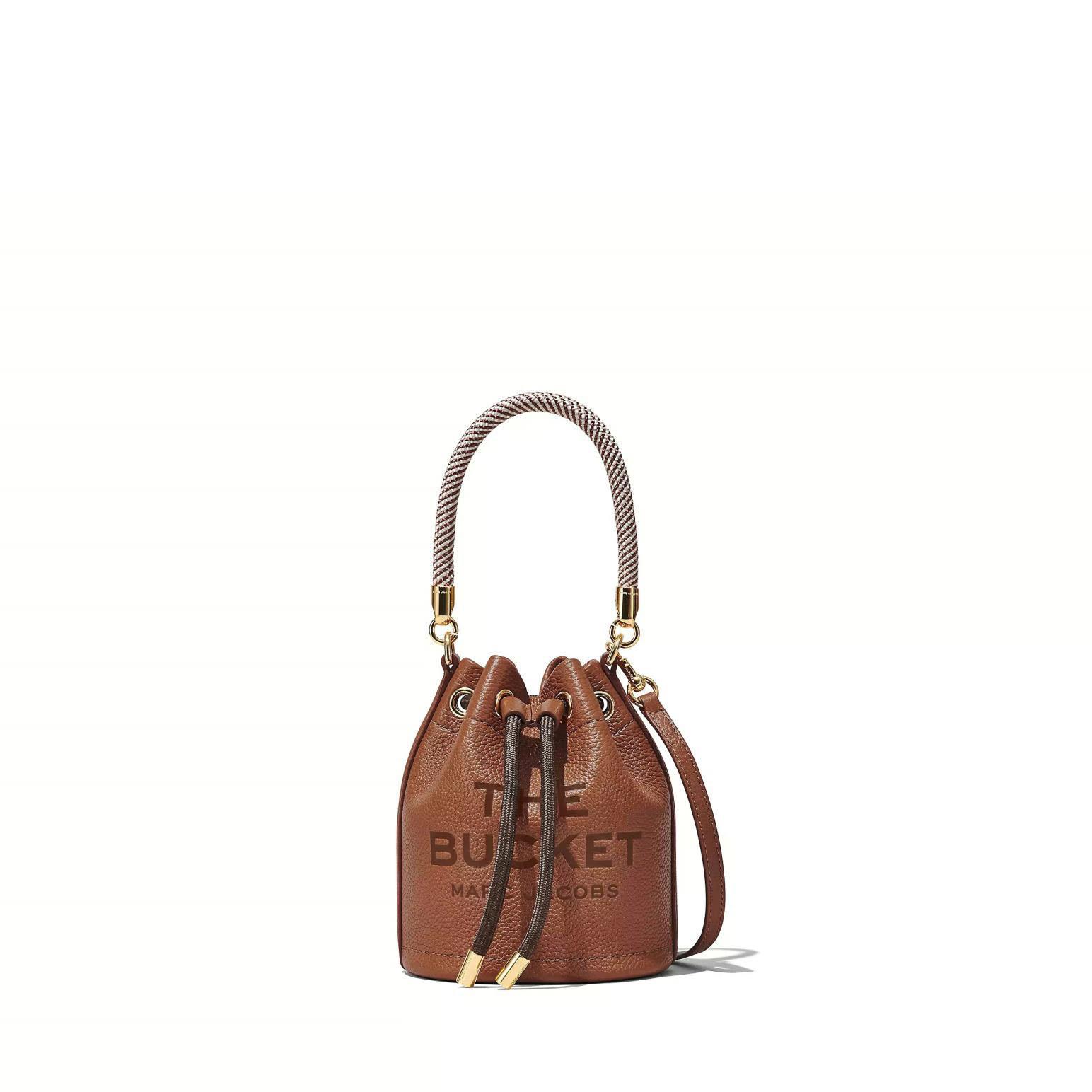 MARC JACOBS The Leather Mini Bucket Bag